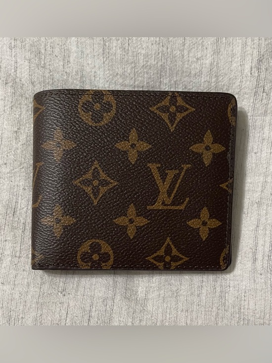 Other - Men's Brown Leather Card & Key Holder Wallet with ID Window